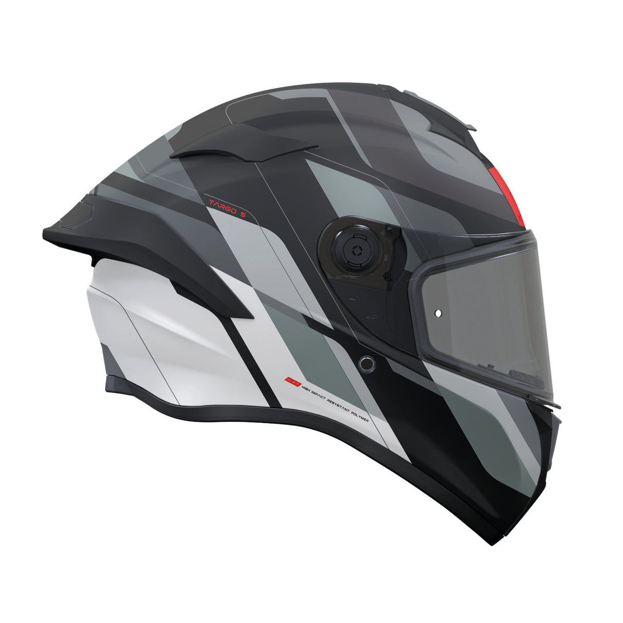MT Targo S Blaster Motorcycle Helmet - Grey