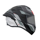 MT Targo S Blaster Motorcycle Helmet - Grey