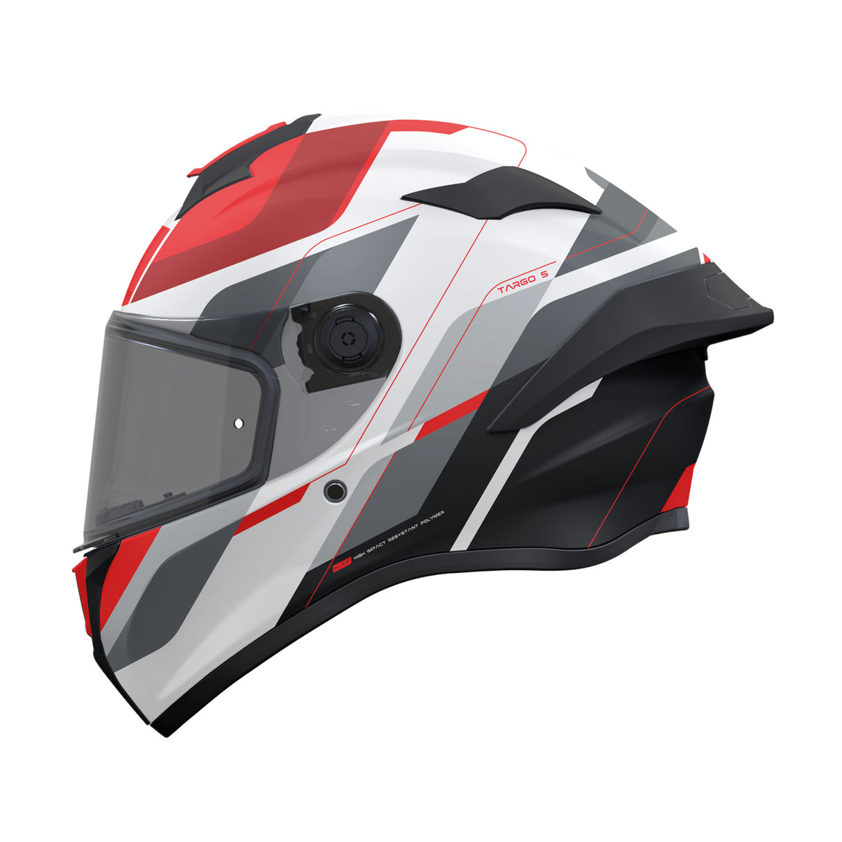 MT Targo S Blaster Motorcycle Full Face Full Face Helmet - Red