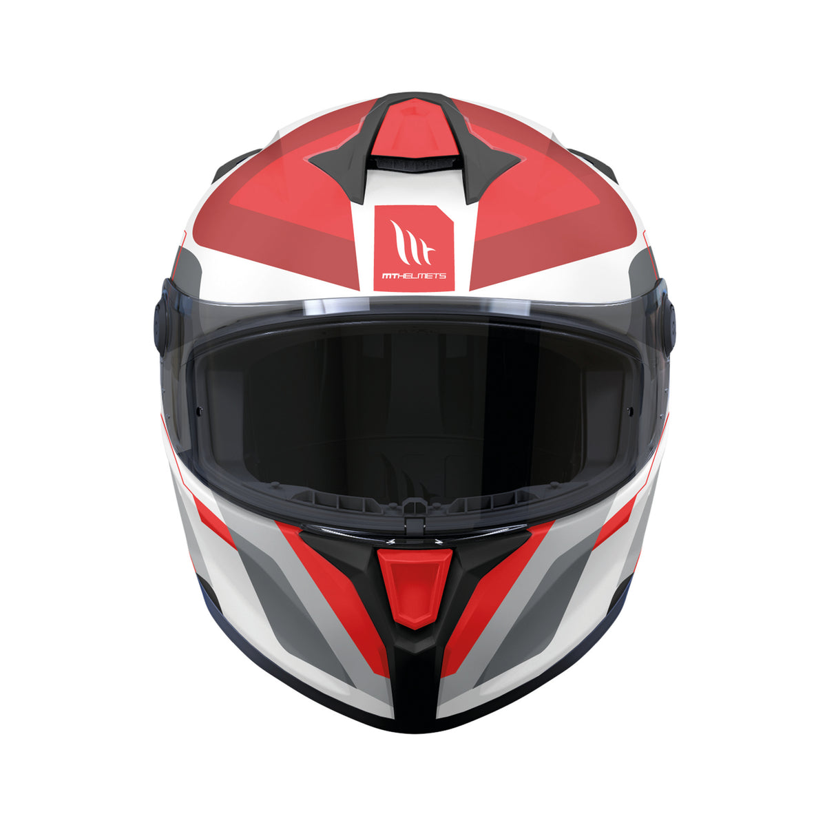 MT Targo S Blaster Motorcycle Full Face Full Face Helmet - Red