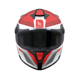 MT Targo S Blaster Motorcycle Full Face Full Face Helmet - Red