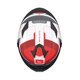 MT Targo S Blaster Motorcycle Full Face Full Face Helmet - Red