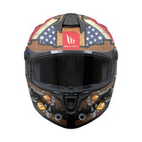 MT Targo S West Motorcycle Helmet - Sand