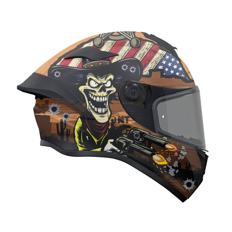 MT Targo S West Motorcycle Helmet - Sand