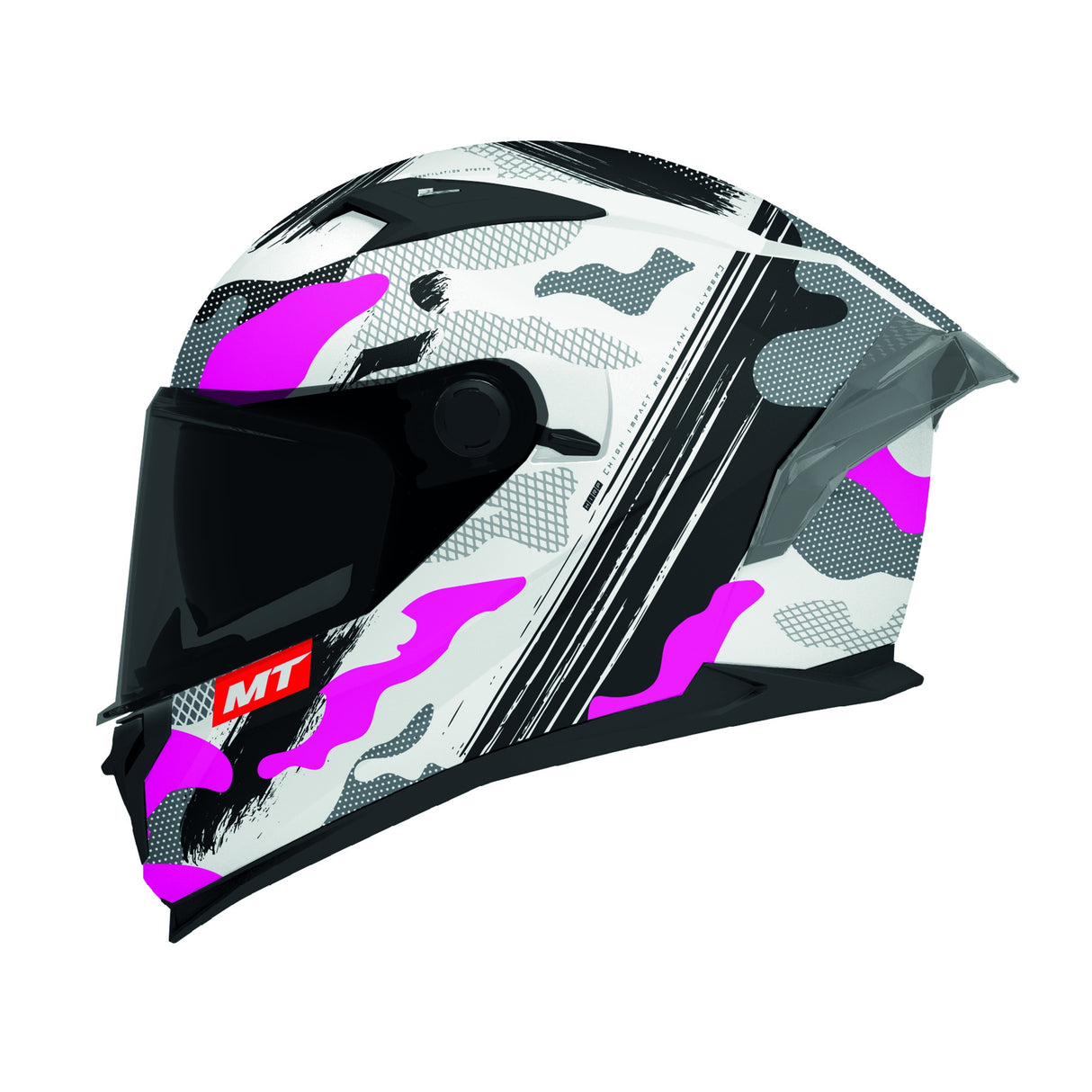 MT Braker Crossover Motorcycle Helmet - Pink