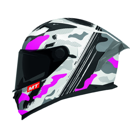 MT Braker Crossover Motorcycle Helmet - Pink