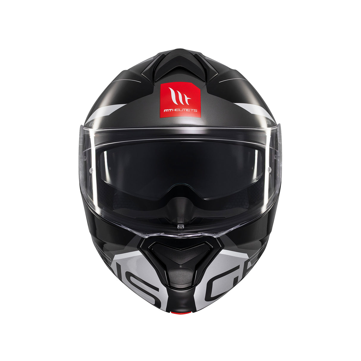 MT Genesis Atempo Motorcycle Helmet - Black