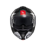 MT Genesis Atempo Motorcycle Helmet - Black