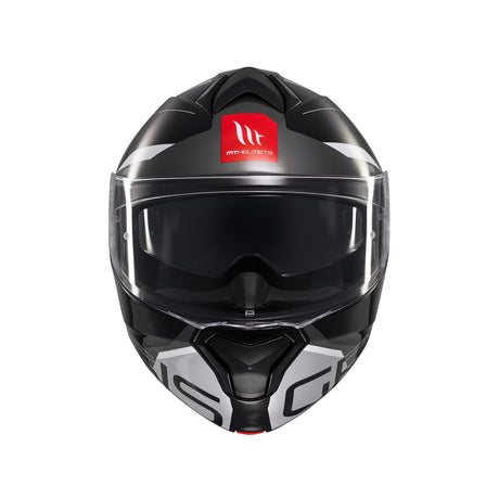 MT Genesis Atempo Motorcycle Helmet - Black