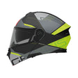 MT Genesis Atempo Motorcycle Flip Front Helmet - Fluo
