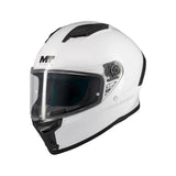 Kids MT Stinger 2 Youth Pure Gloss Pearl White Motorcycle Helmet