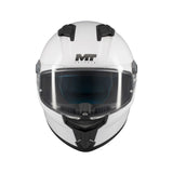 Kids MT Stinger 2 Youth Pure Gloss Pearl White Motorcycle Helmet