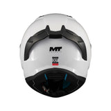 Kids MT Stinger 2 Youth Pure Gloss Pearl White Motorcycle Helmet