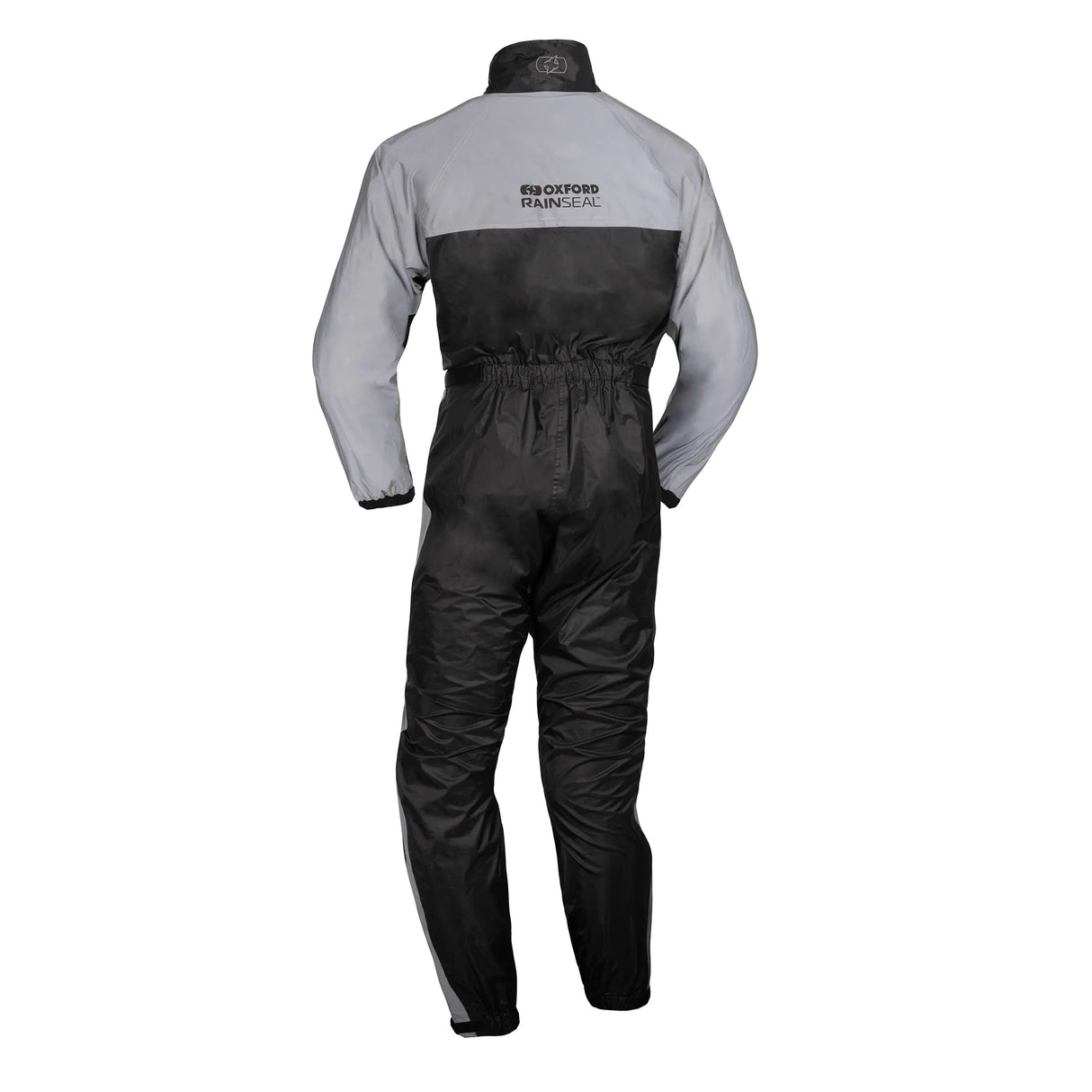 Oxford Rainseal Motorcycle Waterproof Oversuit - Bright Black