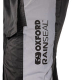 Oxford Rainseal Motorcycle Waterproof Oversuit - Bright Black