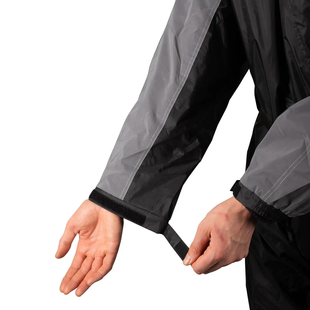 Oxford Rainseal Motorcycle Waterproof Oversuit - Bright Black