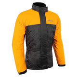 Oxford Rainseal Motorcycle Over Jacket Waterproof - Black Orange