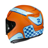 HJC RPHA 12 Respon Motorcycle Full Face Helmet Blue Orange