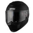 Simpson Venom Solid Matt Black Motorcycle Helmet
