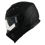 Simpson Venom Solid Matt Black Motorcycle Helmet