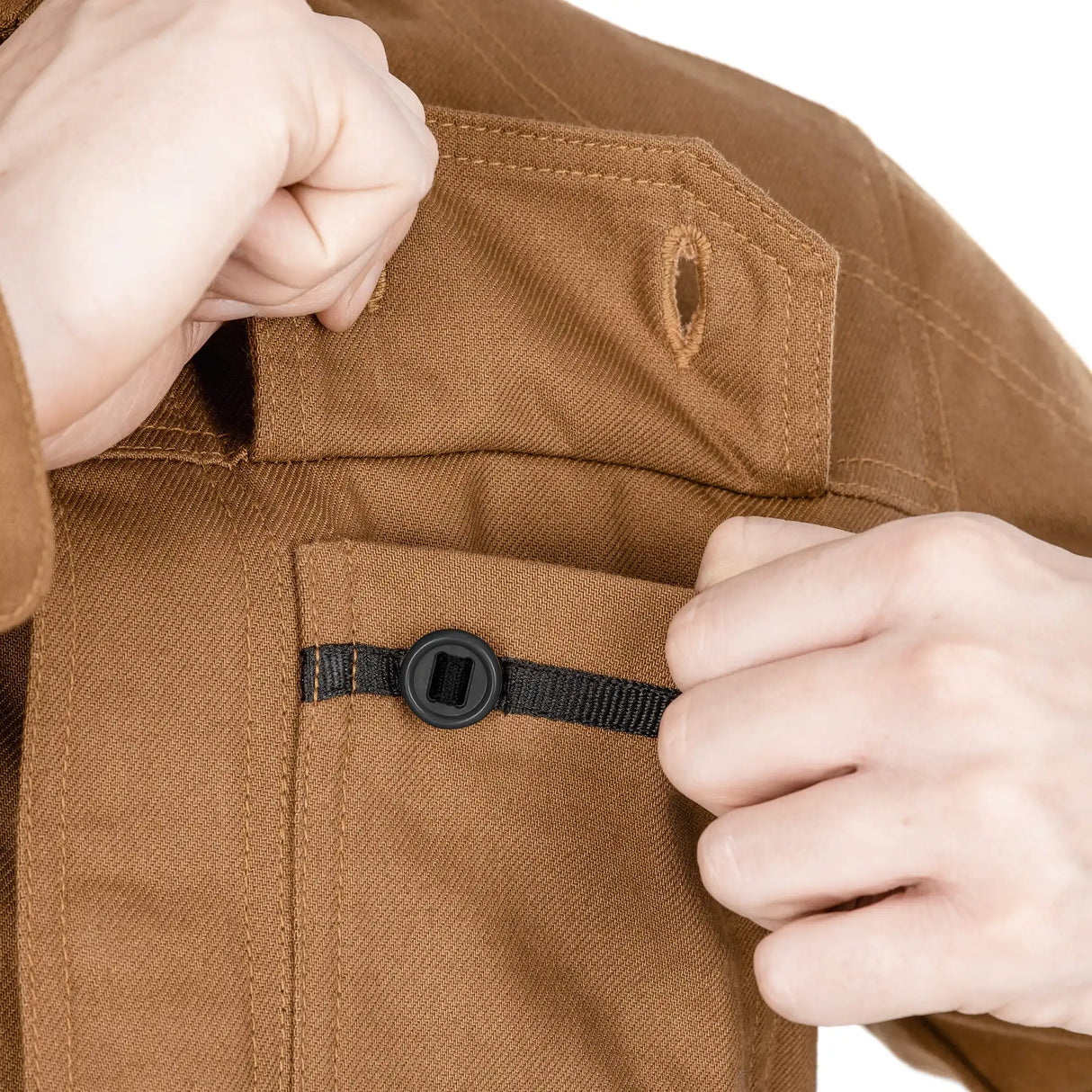 Oxford Original Approved Heist AAA Armoured Mens Shirt Tan