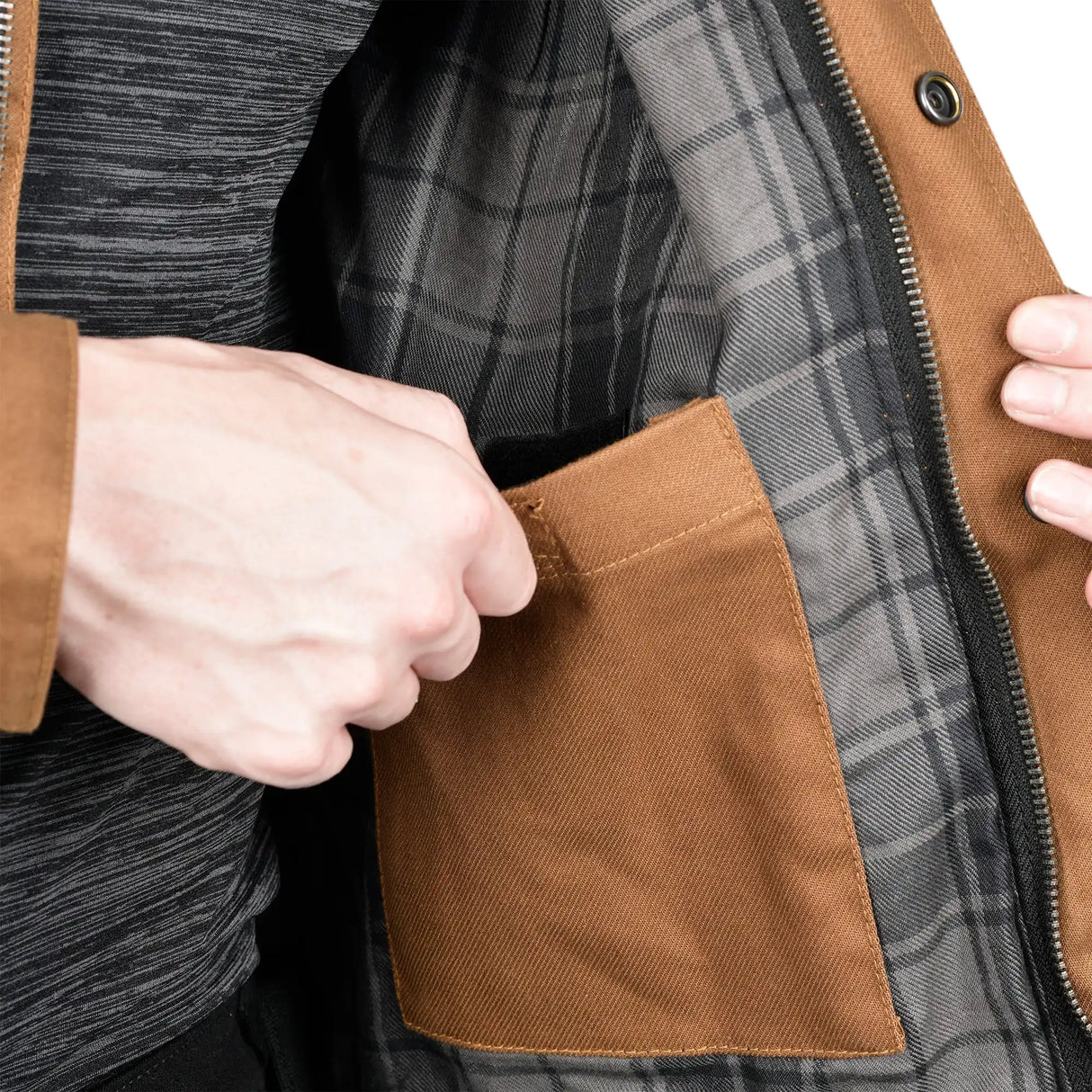 Oxford Original Approved Heist AAA Armoured Mens Shirt Tan