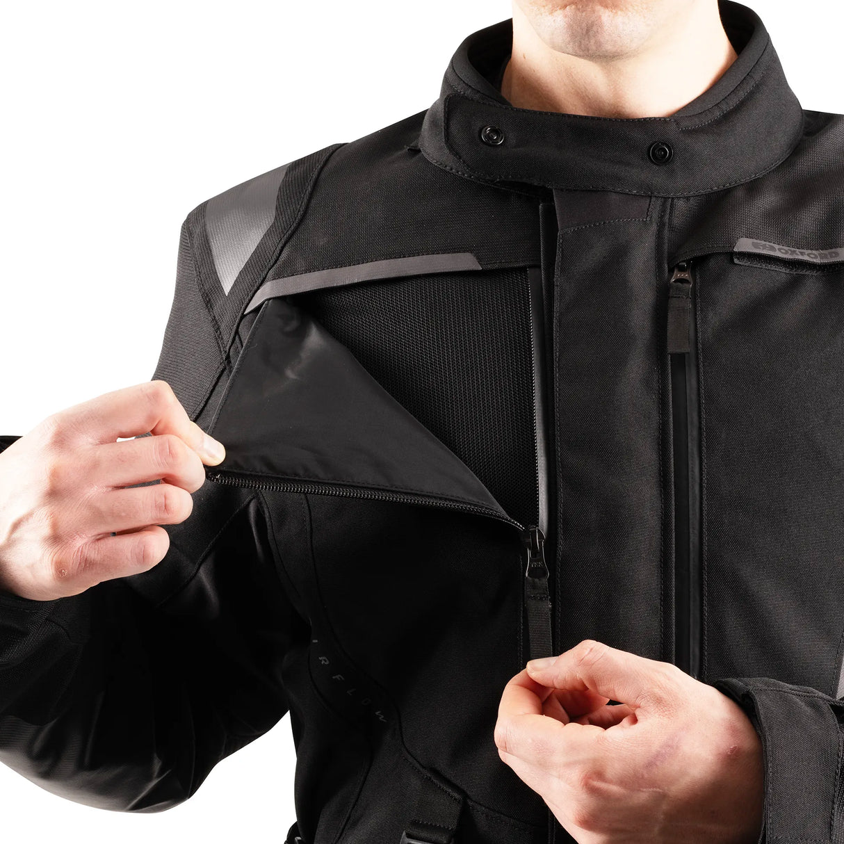 Oxford Montreal 5.0 Dry2Dry Men's Motorcycle Jacket Stealth Black