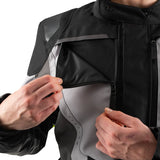 Oxford Montreal 5.0 Dry2Dry Men's Motorcycle Jacket Grey / Black / Fluo
