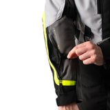 Oxford Montreal 5.0 Dry2Dry Men's Motorcycle Jacket Grey / Black / Fluo