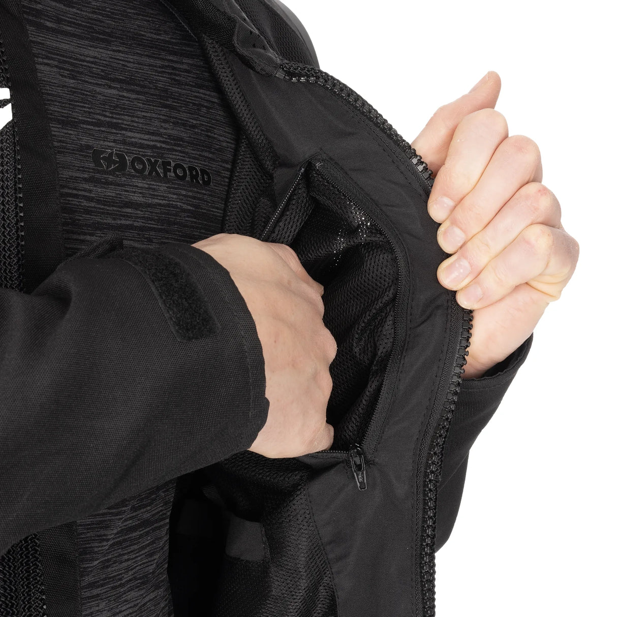Oxford Omega 1.0 Air Men‘s Motorcycle Mesh Jacket - Black/Camo