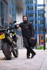 Oxford Hinterland 2.0 Dry2Dry Trilaminate Men’s Motorcycle Jacket - Black