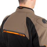 Oxford Hinterland 2.0 Dry2Dry Trilaminate Men’s Motorcycle Jacket - Black Desert Orange