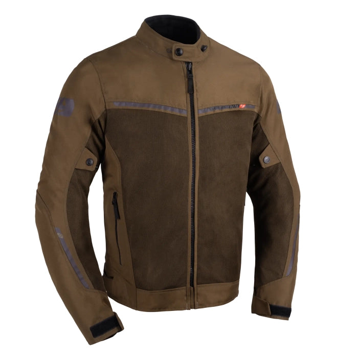 Oxford Arizona 2.0 Air Men's Mesh Motorcycle Jacket Brown