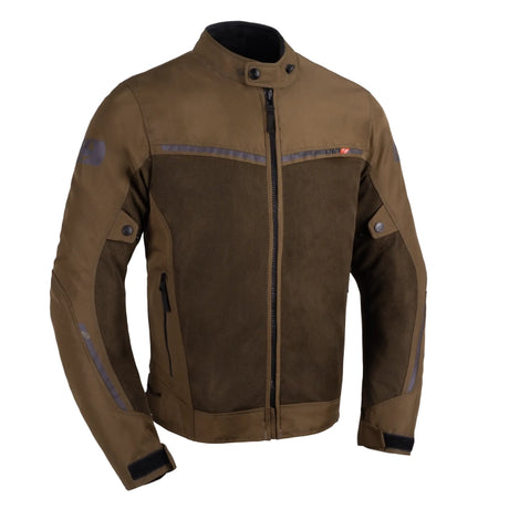 Oxford Arizona 2.0 Air Men's Mesh Motorcycle Jacket Brown