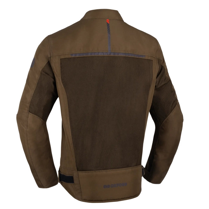 Oxford Arizona 2.0 Air Men's Mesh Motorcycle Jacket Brown