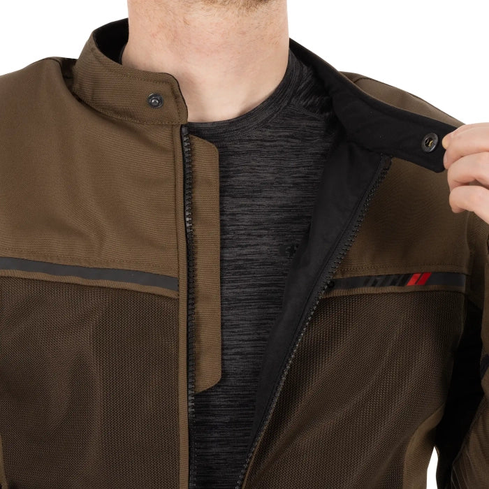 Oxford Arizona 2.0 Air Men's Mesh Motorcycle Jacket Brown