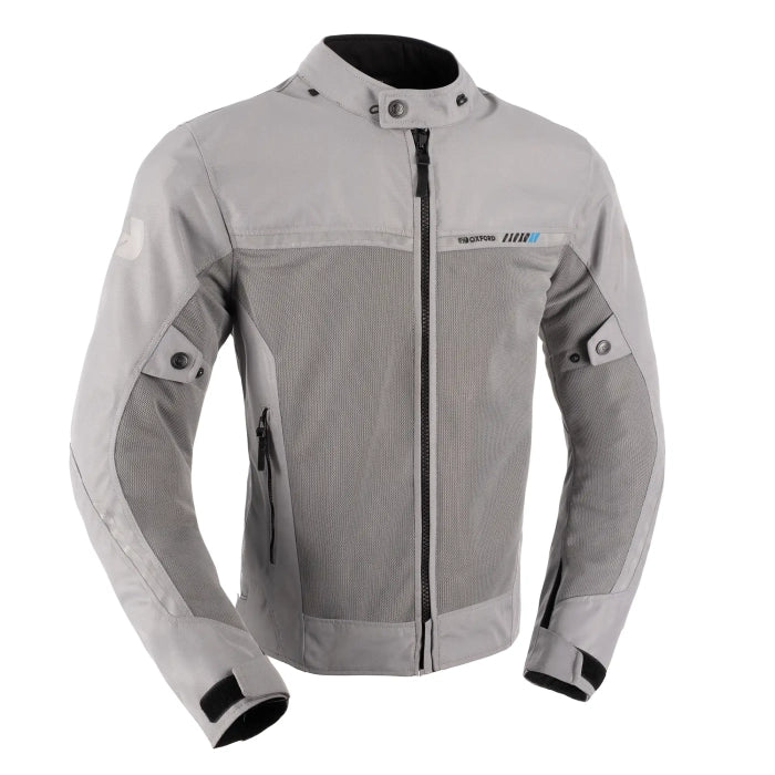 Oxford Arizona 2.0 Air Men's Mesh Motorcycle Jacket Grey