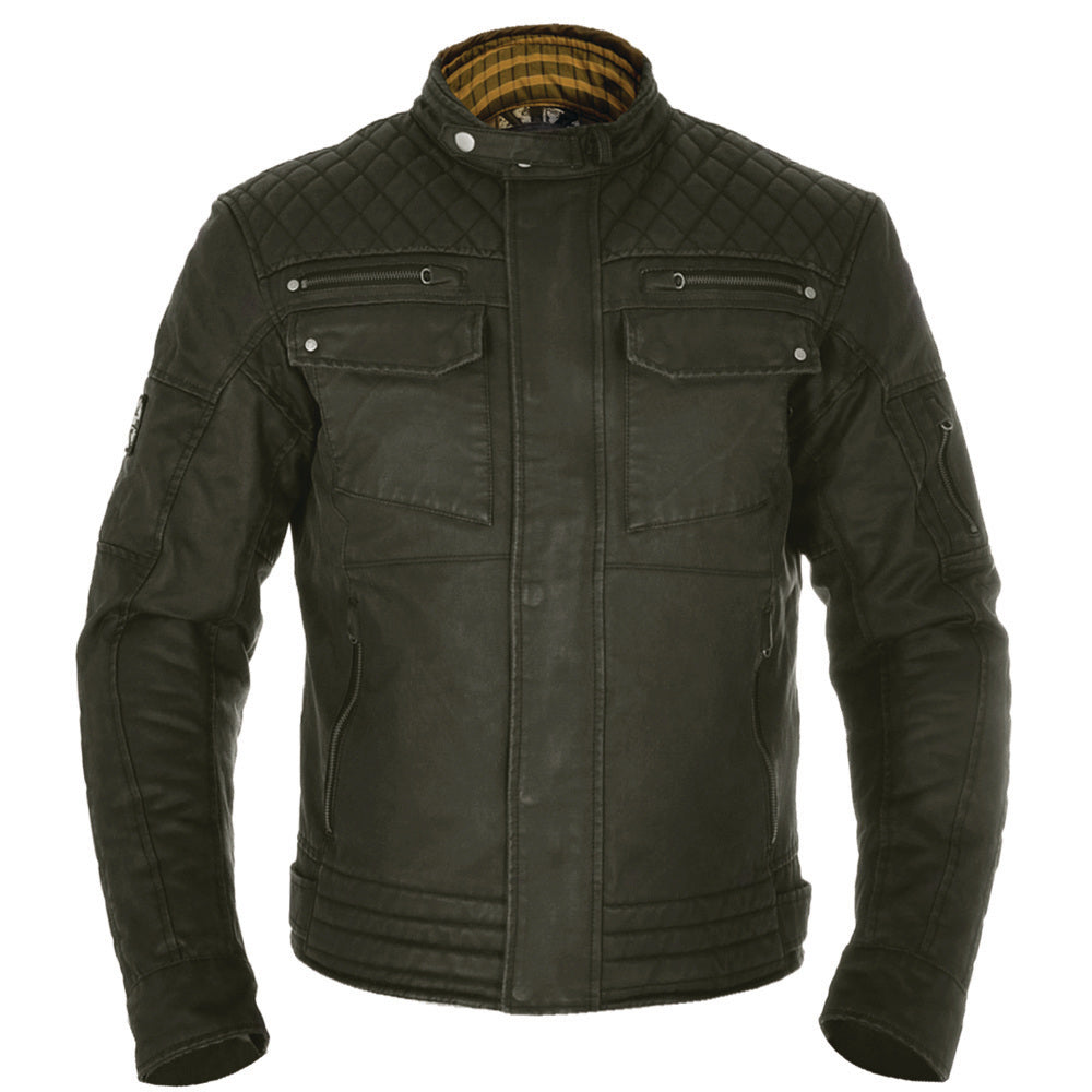 Oxford Hardy Wax Jacket Olive Green