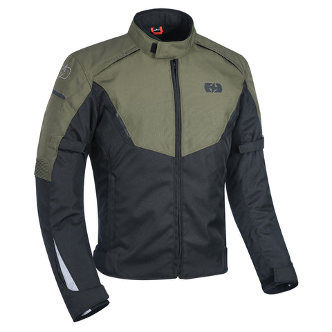 Oxford Delta 1.0 Jacket Black & Khaki Green