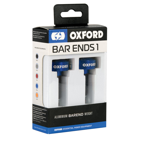 Oxford OX591 Handlebar BarEnds 1 Blue