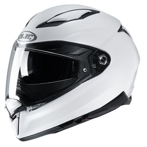HJC F70 Pearl White Motorcycle Helmet