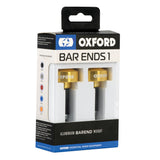 AJS MODENA 125 Oxford OX592 Handlebar Bar Ends 1 Gold