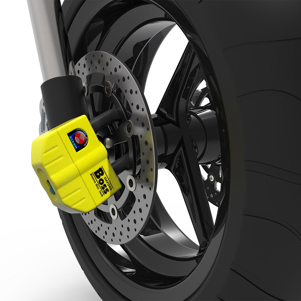 Oxford OF4 Big Boss Motorcycle 16mm Alarm Disc Lock