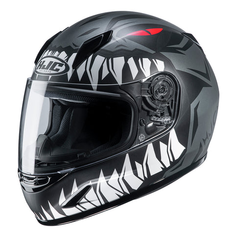 HJC CL-Y Zuky MC5SF Black Motorcycle Helmet Kid's