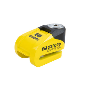 Oxford LK207 Quartz XD6 Motorcycle Disc Lock Yellow Black