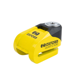 Oxford LK209 Quartz XD10 Motorcycle Disc Lock Yellow Black