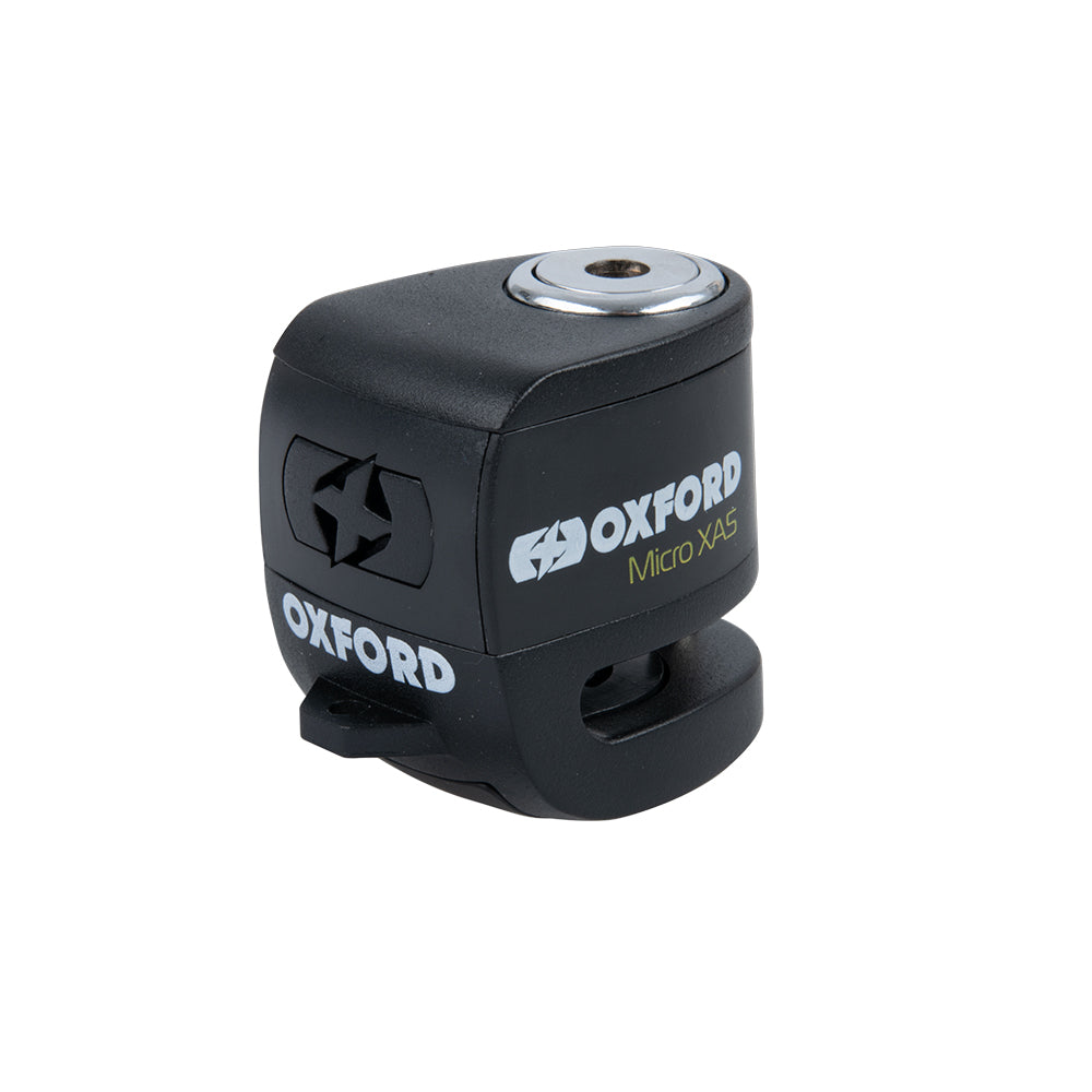 Oxford Micro XA5 Alarm Disc Lock Black Yellow