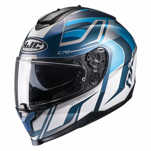 HJC C70 Lantic MC2SF Blue Motorcycle Helmet