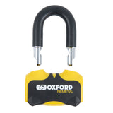 Oxford LK471 Nemesis 16mm Motorcycle Disc Lock Black Yellow