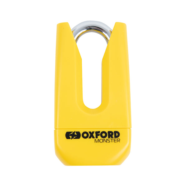 Oxford Monster 11mm Disc Lock Black Yellow
